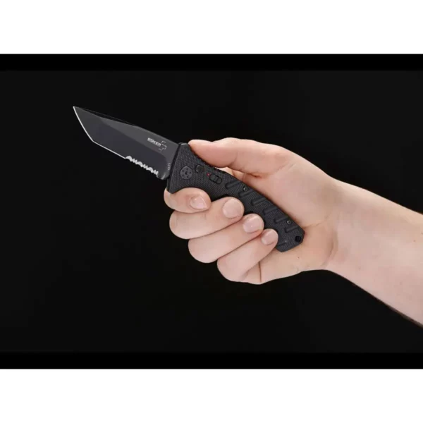 Автоматический нож Boker 01BO401 Strike Tanto All Black 01BO401