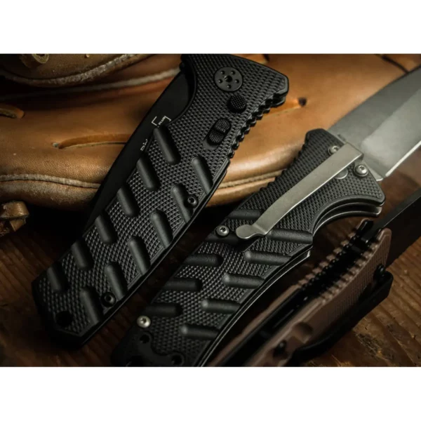 Автоматический нож Boker 01BO401 Strike Tanto All Black 01BO401