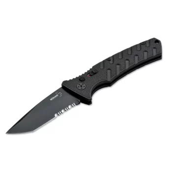 Автоматический нож Boker 01BO401 Strike Tanto All Black 01BO401