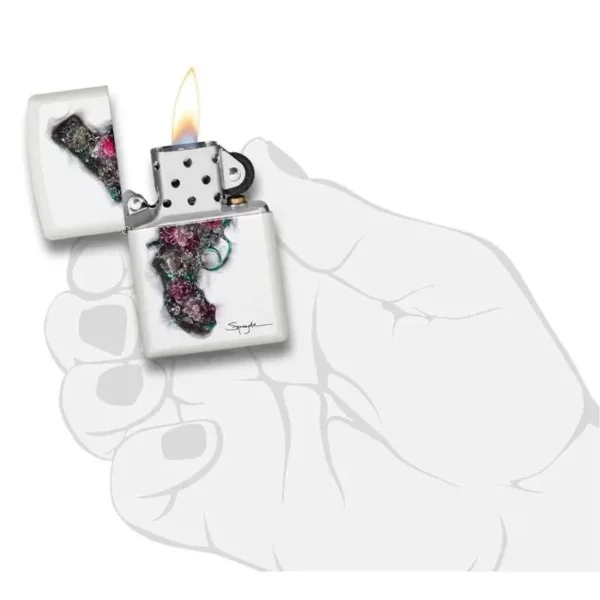 Зажигалка Spazuk White Matte ZIPPO 29894 29894