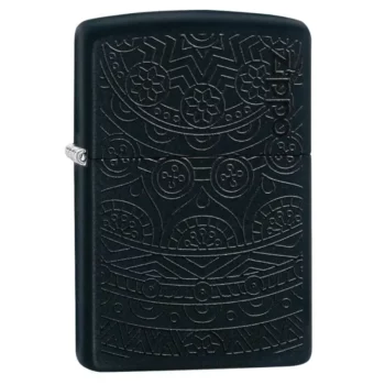 Зажигалка Black Matte Tone on Tone Design ZIPPO 29989 29989