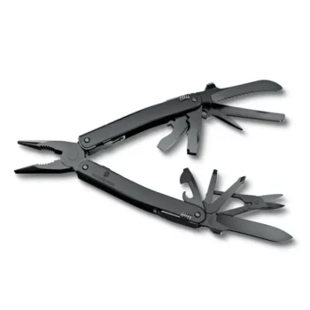 Мультитул VICTORINOX SwissTool Spirit MXBS, 105 мм, 24 функции, чёрный, в нейлоновом чехле 3.0226.M3N