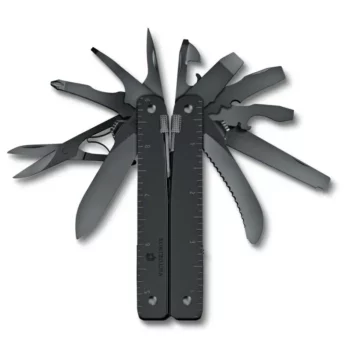 Мультитул VICTORINOX SwissTool MXBS, 115 мм, 26 функций, чёрный, в нейлоновом чехле 3.0326.M3N