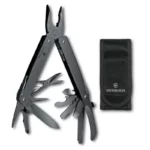 Мультитул VICTORINOX SwissTool MXBS, 115 мм, 26 функций, чёрный, в нейлоновом чехле 3.0326.M3N