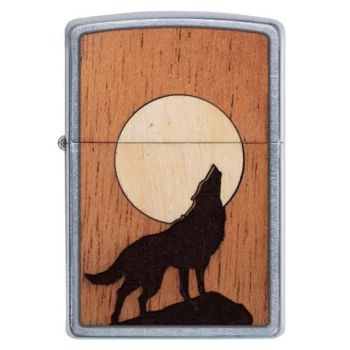 Зажигалка WOODCHUCK USA Howling Wolf ZIPPO 49043 49043