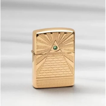 Зажигалка Armor™ High Polish Brass Eye of Providence Design ZIPPO 49060 49060