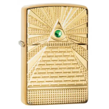 Зажигалка Armor™ High Polish Brass Eye of Providence Design ZIPPO 49060 49060
