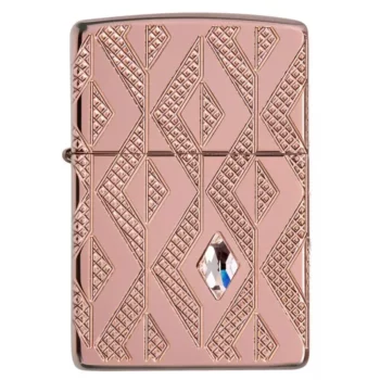 Зажигалка Armor® Geometric Diamond Pattern Design ZIPPO 49702 49702