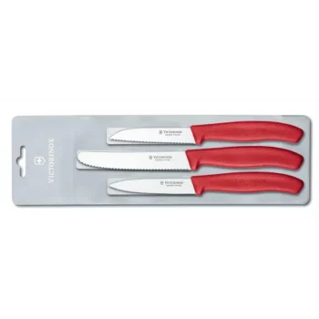 Набор из 3 ножей Swiss Classic: 2 ножа для овощей 8 см, столовый нож 11 см VICTORINOX 6.7111.3 6.7111.3