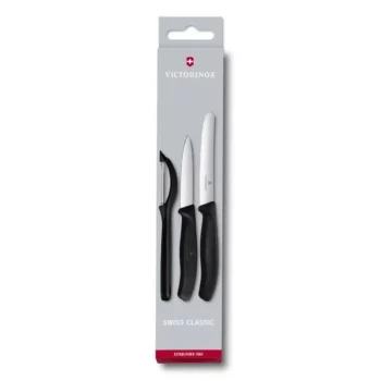 Набор из 3 ножей для овощей Swiss Classic: нож 8 см, нож 11 см, овощечистка VICTORINOX 6.7113.31 6.7113.31