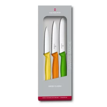 Набор из 3 ножей Swiss Classic: 2 ножа для овощей 8 см, столовый нож 11 см VICTORINOX 6.7116.31G 6.7116.31G