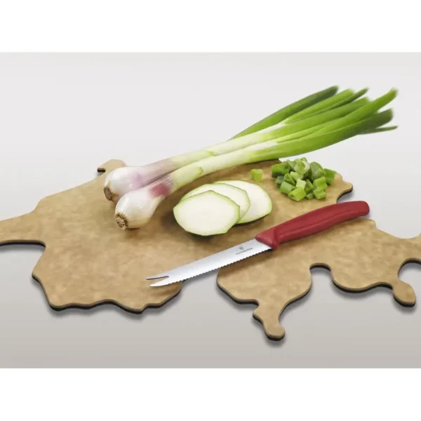 Набор Swiss Map: нож для овощей и сыра Swiss Classic 11 см + разделочная доска Epicurean VICTORINOX 6.7191.CH 6.7191.CH