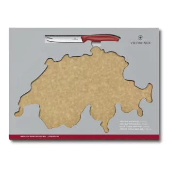 Набор Swiss Map: нож для овощей и сыра Swiss Classic 11 см + разделочная доска Epicurean VICTORINOX 6.7191.CH 6.7191.CH