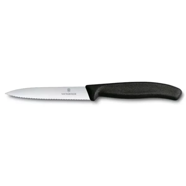 Нож для овощей Swiss Classic 10 см, с серейторной заточкой VICTORINOX 6.7733 6.7733