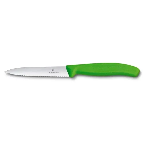 Нож для овощей Swiss Classic 10 см, с серейторной заточкой VICTORINOX 6.7736.L4 6.7736.L4