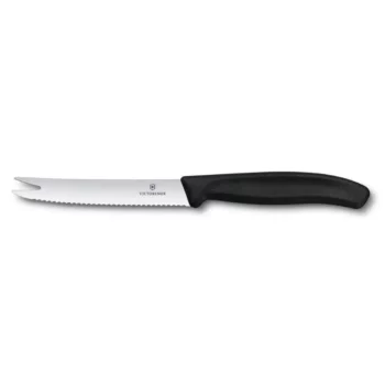 Нож для сыра и колбасы Swiss Classic 11 см с серрейторной заточкой VICTORINOX 6.7863 6.7863
