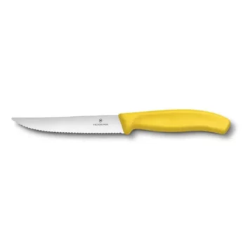 Нож для стейка пиццы Swiss Classic Gourmet 12 см, с серейторной заточкой VICTORINOX 6.7936.12L8 6.7936.12L8