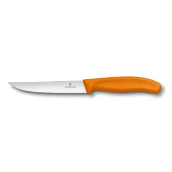 Нож для стейка пиццы Swiss Classic Gourmet 12 см, с серейторной заточкой VICTORINOX 6.7936.12L9 6.7936.12L9