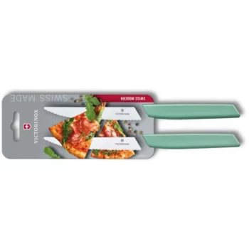 Набор из 2 ножей для стейка и пиццы Swiss Modern 12 см VICTORINOX 6.9006.12W41B 6.9006.12W41B
