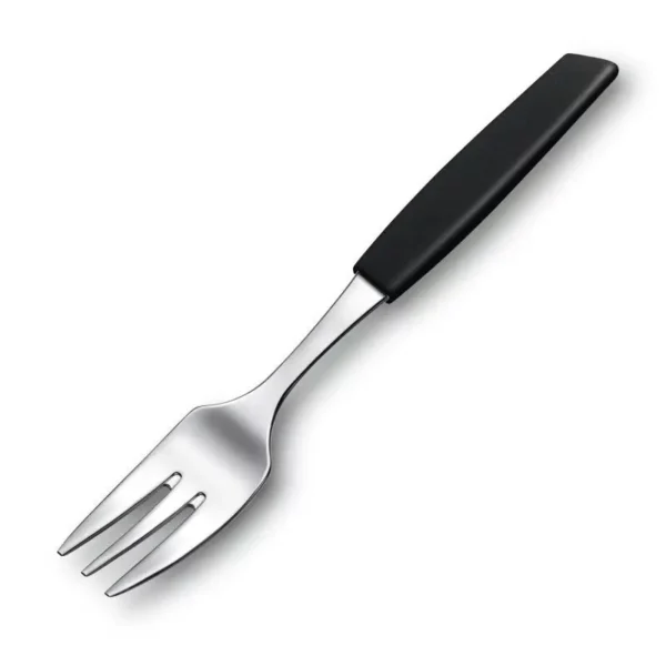 Набор из 6 десертных вилок VICTORINOX Swiss Modern, 155 мм, сталь / синтетический материал, чёрная 6.9033.06.6