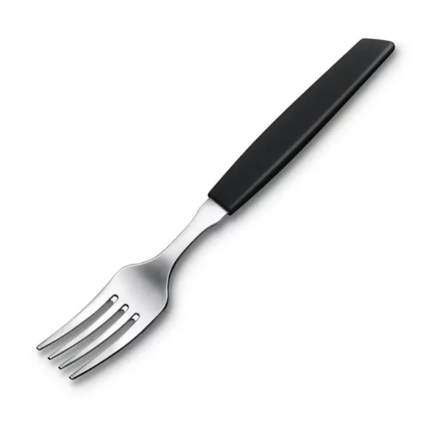 Набор из 6 столовых вилок VICTORINOX Swiss Modern, 205 мм, сталь / синтетический материал, чёрный 6.9033.09.6