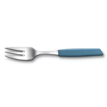 Набор из 6 десертных вилок VICTORINOX Swiss Modern, 155 мм, сталь / синтетический материал, синяя 6.9036.062.6