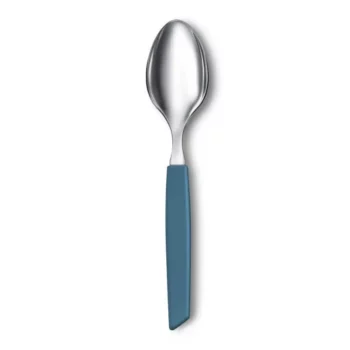 Набор из 6 столовых ложек VICTORINOX Swiss Modern, 205 мм, сталь / синтетический материал, синяя 6.9036.082.6