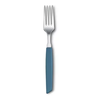 Набор из 6 столовых вилок VICTORINOX Swiss Modern, 205 мм, сталь / синтетический материал, синий 6.9036.092.6