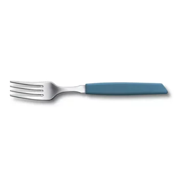 Набор из 6 столовых вилок VICTORINOX Swiss Modern, 205 мм, сталь / синтетический материал, синий 6.9036.092.6