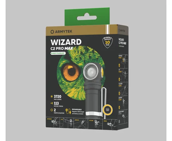 Armytek Wizard C2 Pro Max Magnet USB / Warm