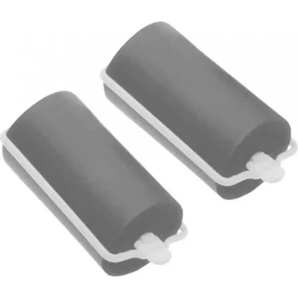 Бигуди резиновые серые d 28 мм x 70 мм (10 шт) DEWAL BEAUTY DBRZ28 DBRZ28