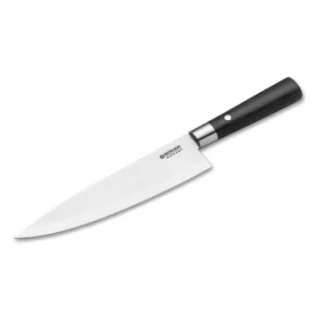 Нож кухонный Boker 130421DAM Damast Black Chef Knife 130421DAM