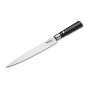 Нож кухонный Boker 130425DAM Damascus Black Carving Knife 130425DAM