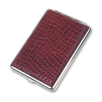 Портсигар красный  с рисунком S.QUIRE 340023-67 340023-67