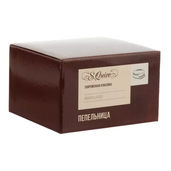 Пепельница S.QUIRE 848F-Black 848F-Black
