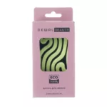 Щетка серия " Wave", продувная, с нейлоновым штифтом, форма волна DEWAL BEAUTY DBEG4-light green DBEG4-light green