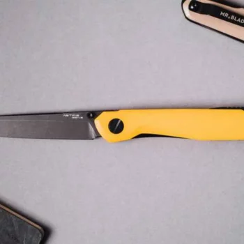 Нож складной Mr.Blade Astris Gen.2 (Black Stonewash, G10 Yellow)