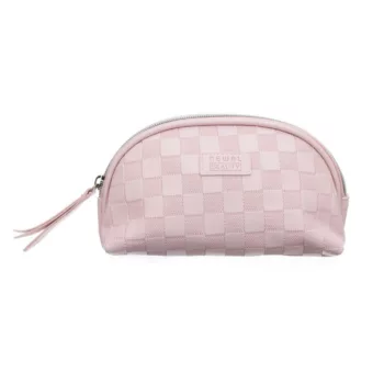 Косметичка серия "Шашки", розовая, 20х8,5х11см  DEWAL BEAUTY BG-331 BG-331 Розовый DEWAL BEAUTY
